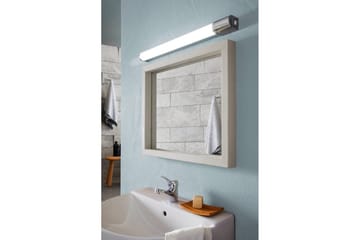 Spegelbelysning Eglo Tragacete 1 med Uttag - Vit/Silver/Krom - Belysning & el - Badrumsbelysning
