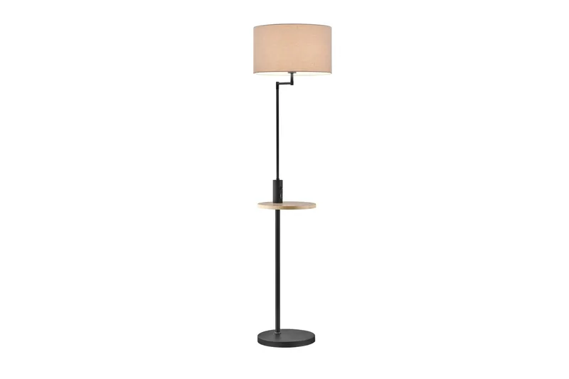 Claas Golvlampa E27 mattsvart - Matt svart - Belysning & el - Inomhusbelysning & lampor - Vardagsrumslampa