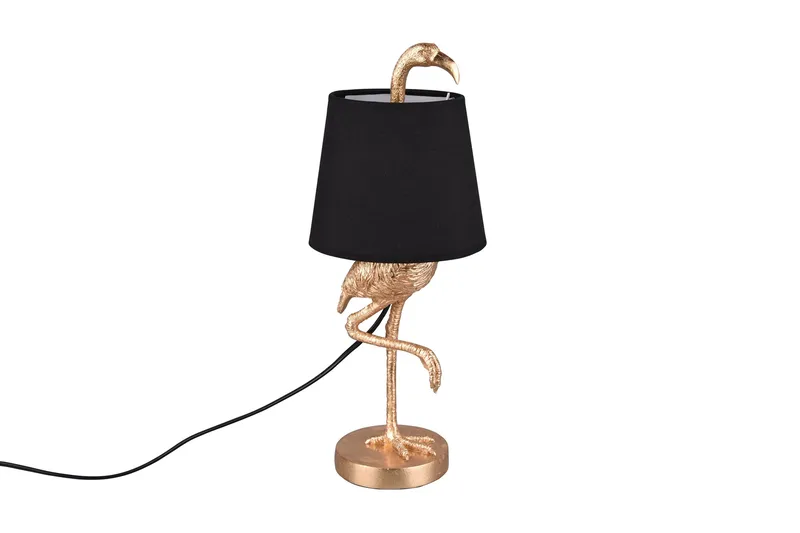 Lola Bordslampa E14 svart/ guld, Svart/Guld