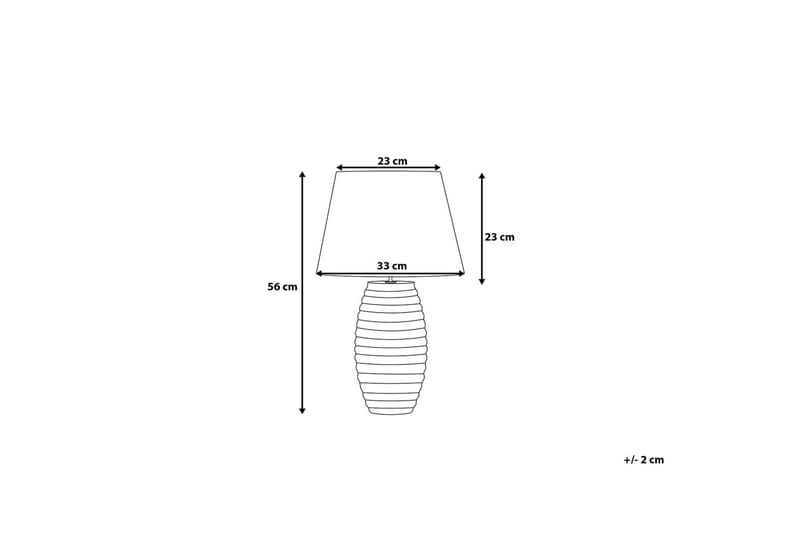 Ebro Bordslampa 33 cm - Guld - Belysning & el - Inomhusbelysning & lampor - Bordslampor