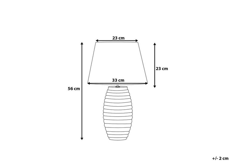 Ebro Bordslampa 33 cm - Guld - Belysning & el - Inomhusbelysning & lampor - Bordslampor