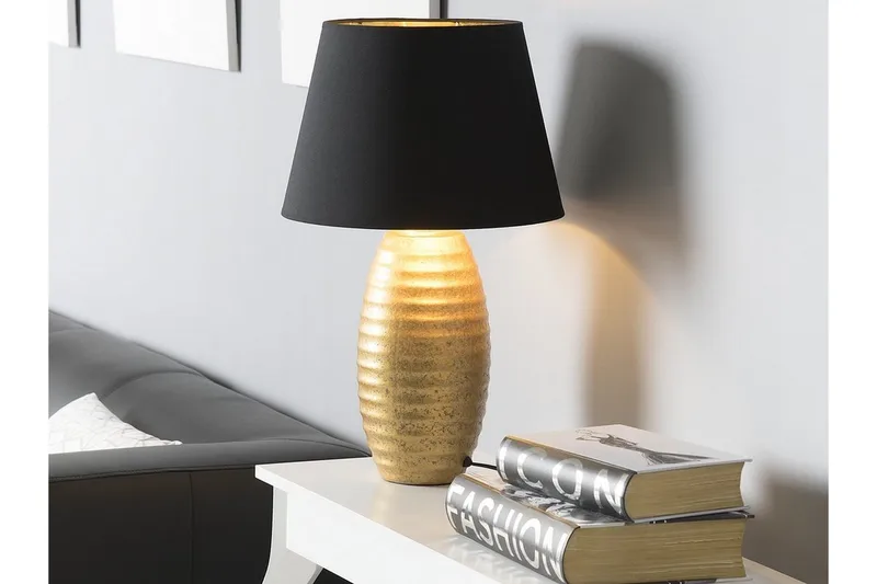 Ebro Bordslampa 33 cm - Guld - Belysning & el - Inomhusbelysning & lampor - Bordslampor