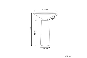 Bukada LED Bordslampa 19 cm - Vit - Belysning & el - Inomhusbelysning & lampor - Bordslampor