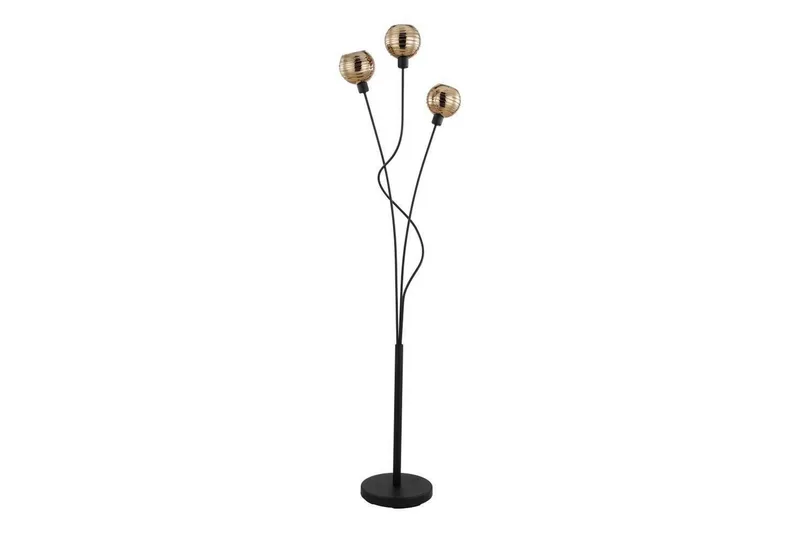 Golvlampa Eglo Creppo Guld/Svart