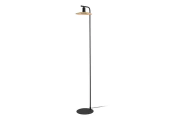 Golvlampa Eglo Mayazes Svart/Trä - Belysning & el - Inomhusbelysning & lampor - Sovrumslampa
