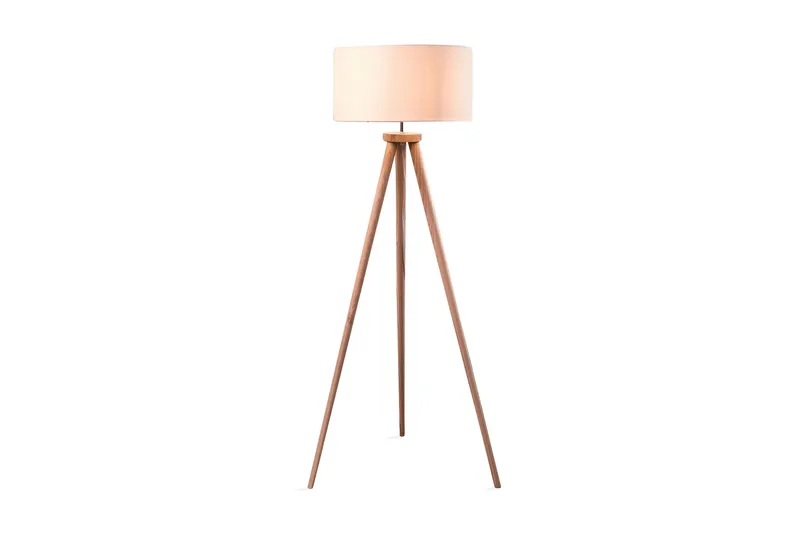 Nitra Golvlampa 142 cm, Vit