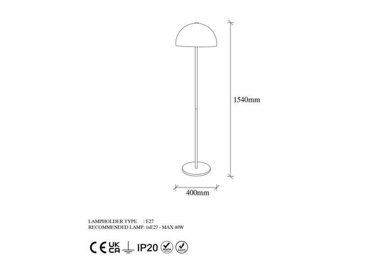 Golvlampa Orlennfield Rany - Rany - Belysning & el - Inomhusbelysning & lampor - Sovrumslampa