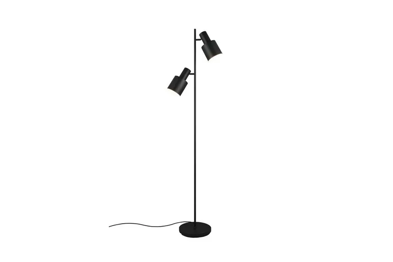 Golvlampa TRIO Agudo Mattsvart, Mattsvart