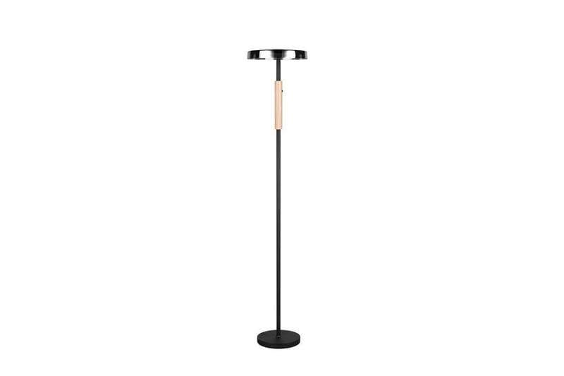 Golvlampa TRIO Celeste Mattsvart/vit/kaffebrun - Mattsvart/vit/kaffebrun - Belysning & el - Inomhusbelysning & lampor - Sovrumslampa
