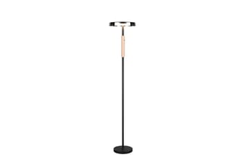 Golvlampa TRIO Celeste Mattsvart/vit/kaffebrun - Mattsvart/vit/kaffebrun - Belysning & el - Inomhusbelysning & lampor - Sovrumslampa