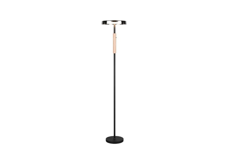 Golvlampa TRIO Celeste Mattsvart/vit/kaffebrun - Mattsvart/vit/kaffebrun - Belysning & el - Inomhusbelysning & lampor - Sovrumslampa
