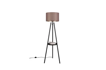 Golvlampa TRIO Colette Mattsvart - Mattsvart - Belysning & el - Inomhusbelysning & lampor - Sovrumslampa