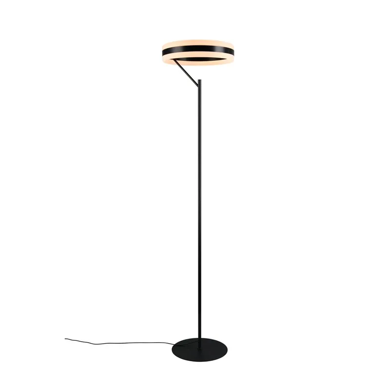 Golvlampa TRIO Dios, Mattsvart