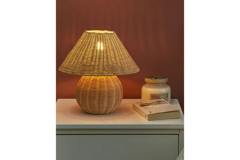 Gyarki Bordslampa 31 cm E27 - Naturlig - Belysning & el - Inomhusbelysning & lampor - Bordslampor