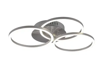 Circle LED Plafond borstad stål - Stål - Belysning & el - Inomhusbelysning & lampor - Kökslampa - Taklampa kök
