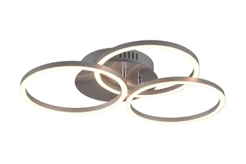 Circle LED Plafond borstad stål - Stål - Belysning & el - Inomhusbelysning & lampor - Kökslampa - Taklampa kök