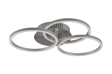 Circle LED Plafond borstad stål - Stål - Belysning & el - Inomhusbelysning & lampor - Kökslampa - Taklampa kök
