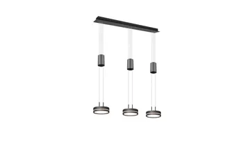 Franklin LED Taklampa 3L antracit - Antracit - Belysning & el - Inomhusbelysning & lampor - Kökslampa - Taklampa kök