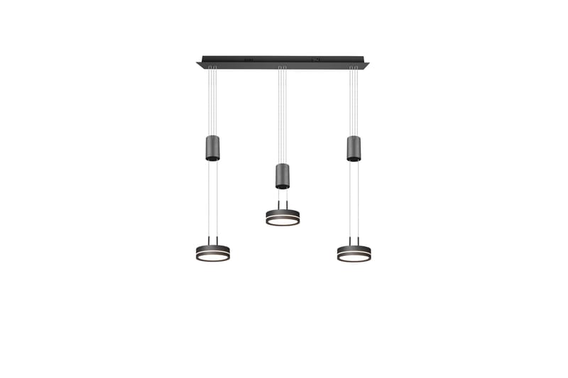 Franklin LED Taklampa 3L antracit - Antracit - Belysning & el - Inomhusbelysning & lampor - Kökslampa - Taklampa kök