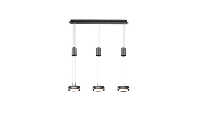 Franklin LED Taklampa 3L antracit - Antracit - Belysning & el - Inomhusbelysning & lampor - Kökslampa - Taklampa kök