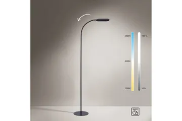 Kelly Just Light Golvlampa - Black - Belysning & el - Inomhusbelysning & lampor - Sovrumslampa