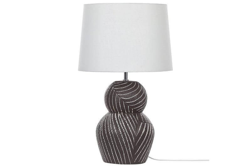 Korska Bordslampa 63 cm E27 - Svart/Vit - Belysning & el - Inomhusbelysning & lampor - Bordslampor