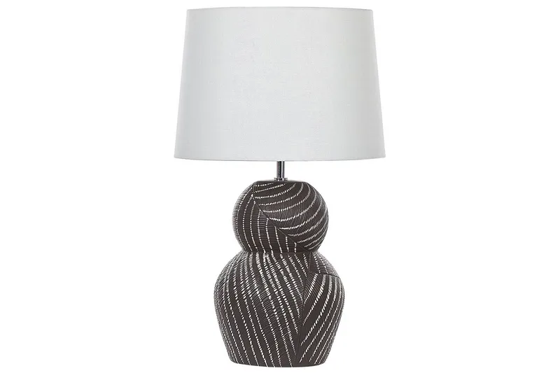 Korska Bordslampa 63 cm E27 - Svart/Vit - Belysning & el - Inomhusbelysning & lampor - Bordslampor