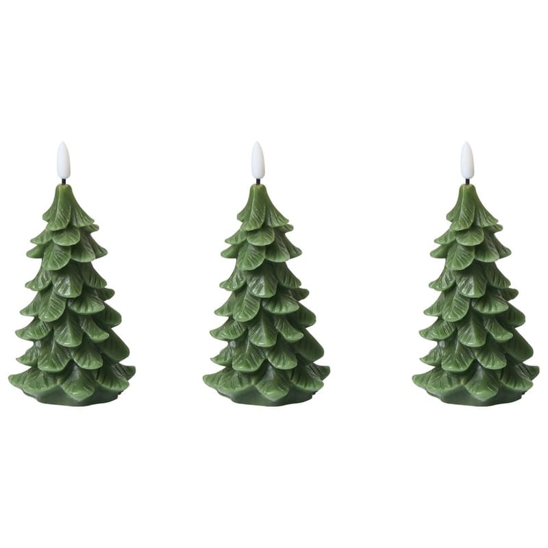 LED-ljus Veloura Set med 3 - Inredning - Julpynt & helgdekoration - Julpynt & juldekoration - Julljus