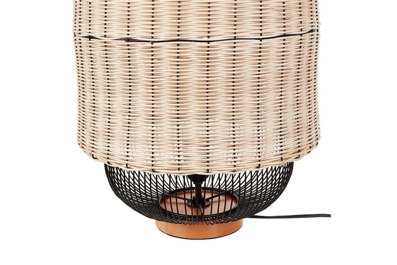 Leftyr Bordslampa 55 cm E27 - Svart/Natur - Belysning & el - Inomhusbelysning & lampor - Bordslampor