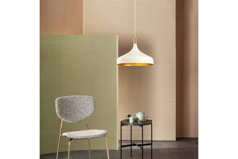 Ljuskrona Rathour Steelix Vit / Rany / Koppar - Guld/Koppar/Vit - Belysning & el - Inomhusbelysning & lampor - Fönsterlampa - Fönsterlampa hängande