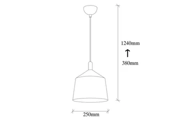 Ljuskrona Rathour Volt Vit / Rany / Koppar - Guld/Koppar/Vit - Belysning & el - Inomhusbelysning & lampor - Fönsterlampa - Fönsterlampa hängande