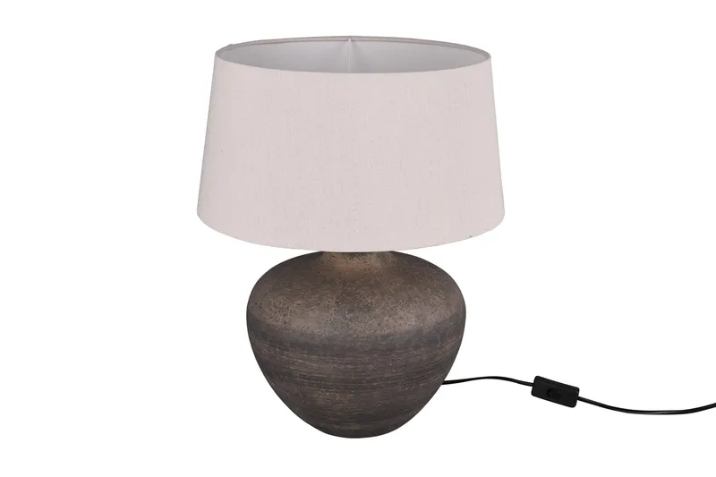 Lou Bordslampa 38cm E14 brun, Brun