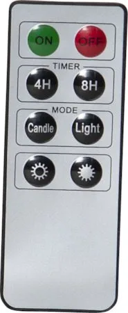 May LED Blockljus 3-pack 7.5 cm - marmorerad vit - Belysning & el - Inomhusbelysning & lampor - Dekorationsbelysning