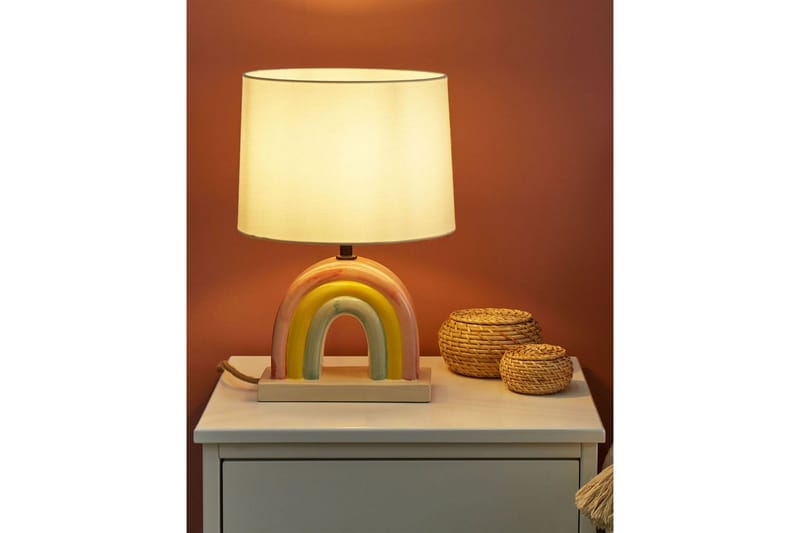 Natni Bordslampa 42 cm E27 - Flerfärgad - Belysning & el - Inomhusbelysning & lampor - Bordslampor