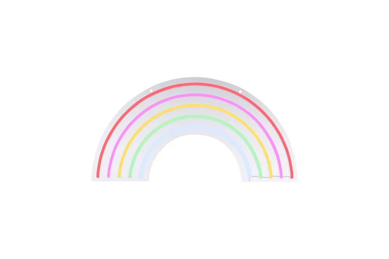 Neon-Regnbåge Just Light Dekorationslampa - Multicolored - Belysning & el - Inomhusbelysning & lampor - Dekorationsbelysning