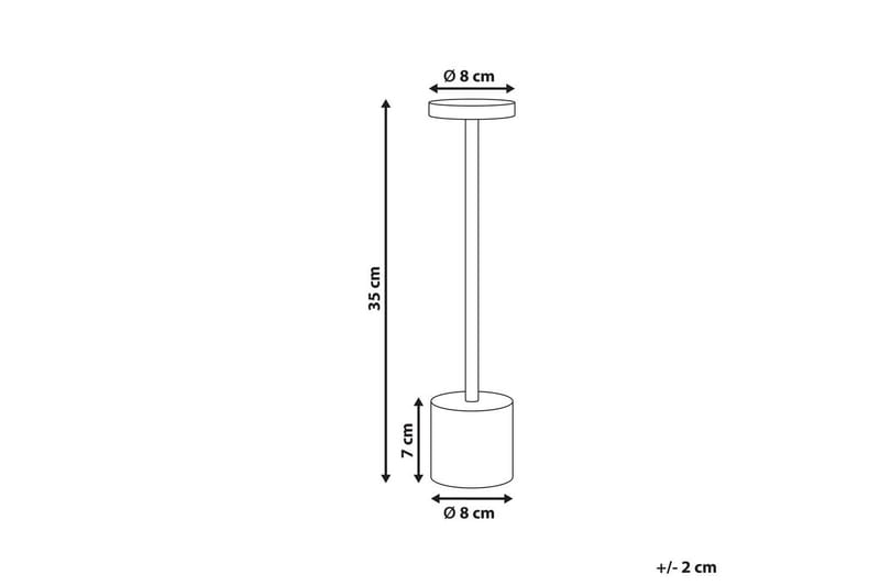 Pasalima LED Bordslampa 35 cm - Svart - Belysning & el - Inomhusbelysning & lampor - Bordslampor