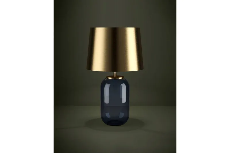 Bordslampa Eglo Cuite Mässing/Petrol - Mässing/Petrol - Belysning & el - Inomhusbelysning & lampor - Sänglampor & nattduksbordslampa - Sänglampa bord