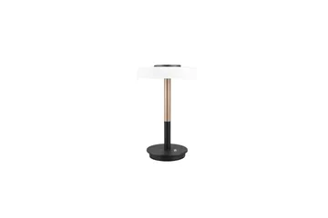 Bordslampa TRIO Celeste Mattsvart/vit/kaffebrun - Mattsvart/vit/kaffebrun - Belysning & el - Inomhusbelysning & lampor - Sänglampor & nattduksbordslampa - Sänglampa bord