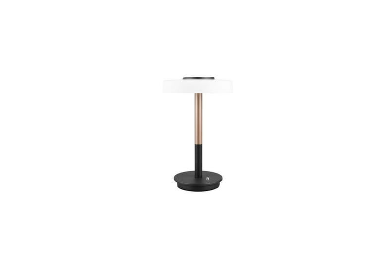 Bordslampa TRIO Celeste Mattsvart/vit/kaffebrun - Mattsvart/vit/kaffebrun - Belysning & el - Inomhusbelysning & lampor - Sänglampor & nattduksbordslampa - Sänglampa bord
