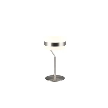 Bordslampa TRIO Dios - Borstad Stål - Belysning & el - Inomhusbelysning & lampor - Sänglampor & nattduksbordslampa - Sänglampa bord