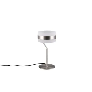 Bordslampa TRIO Dios - Borstad Stål - Belysning & el - Inomhusbelysning & lampor - Sänglampor & nattduksbordslampa - Sänglampa bord