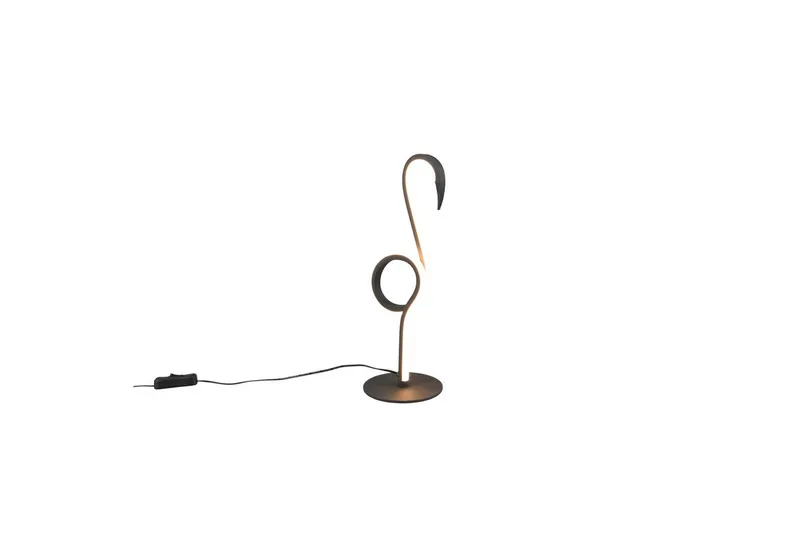 Bordslampa TRIO Ingo Mattsvart - Mattsvart - Belysning & el - Inomhusbelysning & lampor - Sänglampor & nattduksbordslampa - Sänglampa bord
