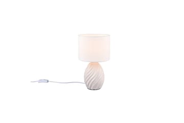 Bordslampa TRIO Melva Vit - Vit - Belysning & el - Inomhusbelysning & lampor - Sänglampor & nattduksbordslampa - Sänglampa bord