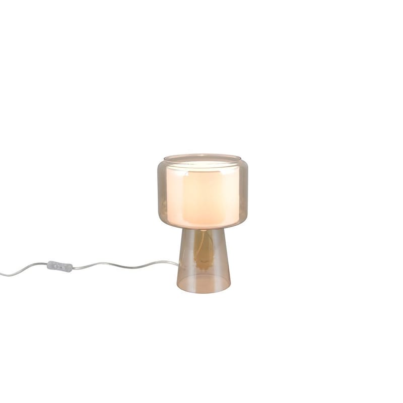 Bordslampa TRIO Rocka, Bärnsten