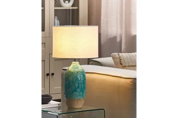 Cominai Bordslampa 58 cm E27 - Flerfärgad - Belysning & el - Inomhusbelysning & lampor - Sänglampor & nattduksbordslampa - Sänglampa bord