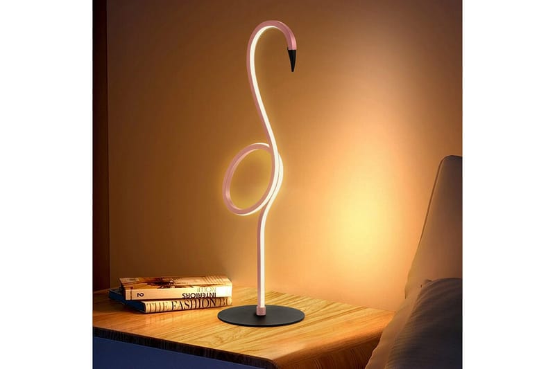 Flamingo Elstead Lighting Bordslampa - Pink - Belysning & el - Inomhusbelysning & lampor - Sänglampor & nattduksbordslampa - Sänglampa bord