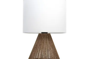 Kafelaina Bordslampa 52 cm E27 - Natur/Vit - Belysning & el - Inomhusbelysning & lampor - Sänglampor & nattduksbordslampa - Sänglampa bord