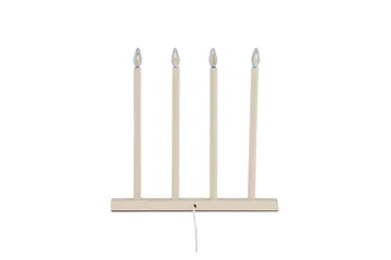 Lofsdalen Adventsljusstake 35 cm - Beige - Belysning & el - Inomhusbelysning & lampor - Sänglampor & nattduksbordslampa - Sänglampa bord