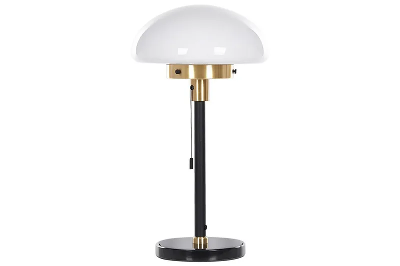 Maltiba Bordslampa 66 cm E27, Svart/Vit