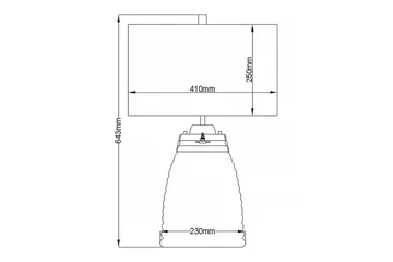 Milne Quintiesse Bordslampa - Silver - Belysning & el - Inomhusbelysning & lampor - Sänglampor & nattduksbordslampa - Sänglampa bord